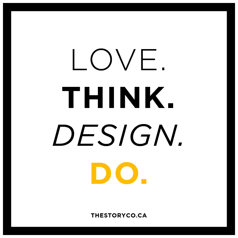 love. think. design. do.